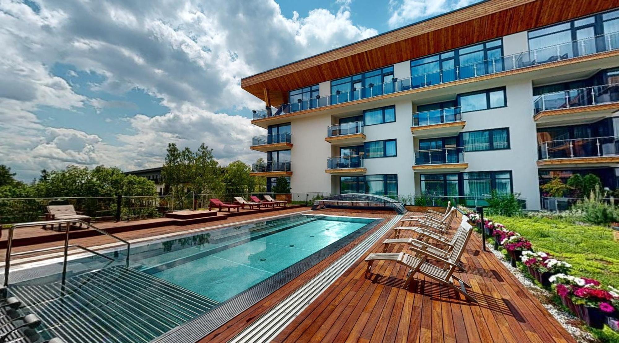 Apartmanovy Hotel Hrebienok Resort Vysoké Tatry 外观 照片